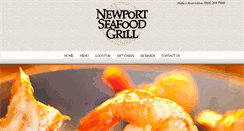 Desktop Screenshot of newportseafoodgrill.com